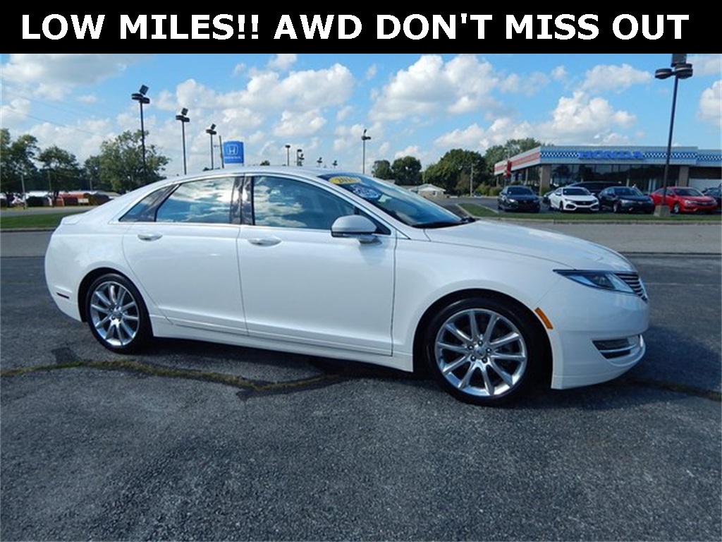 Pre Owned 2016 Lincoln Mkz Base 4d Sedan In Richmond G93476 Pre Owned 2016 Lincoln Mkz Base